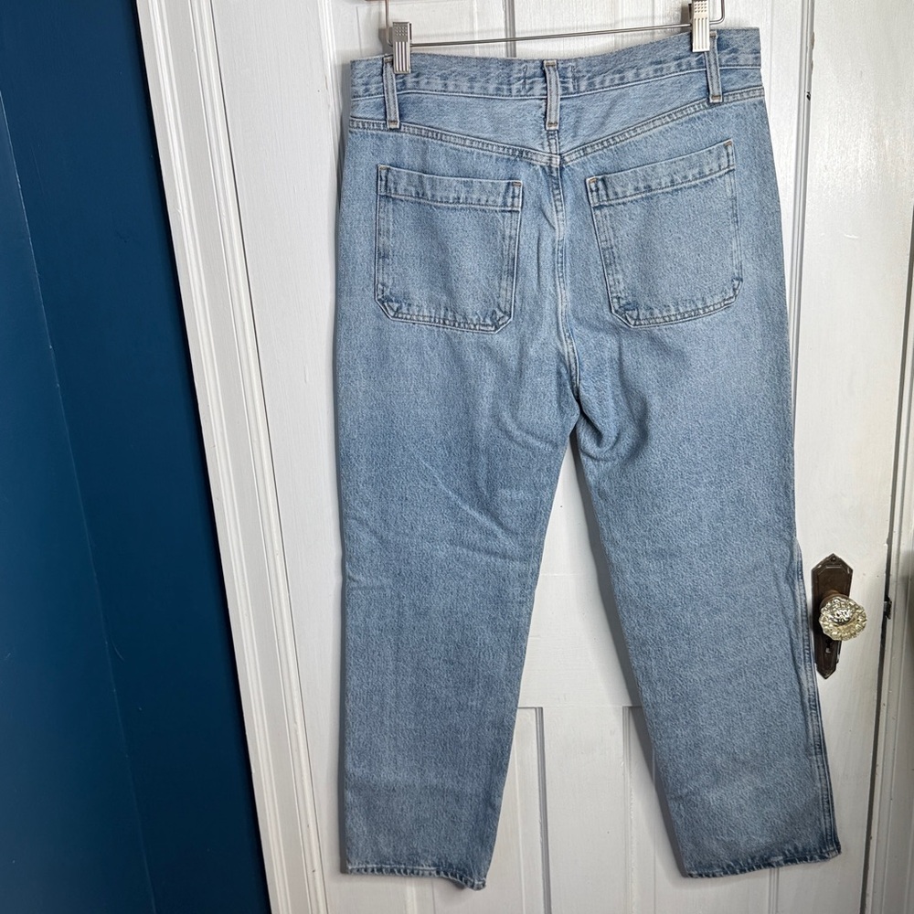 Agolde Cooper Trouser Denim Jean in Command NEW with Tag W1885 Sz 28 - Picture 9 of 12